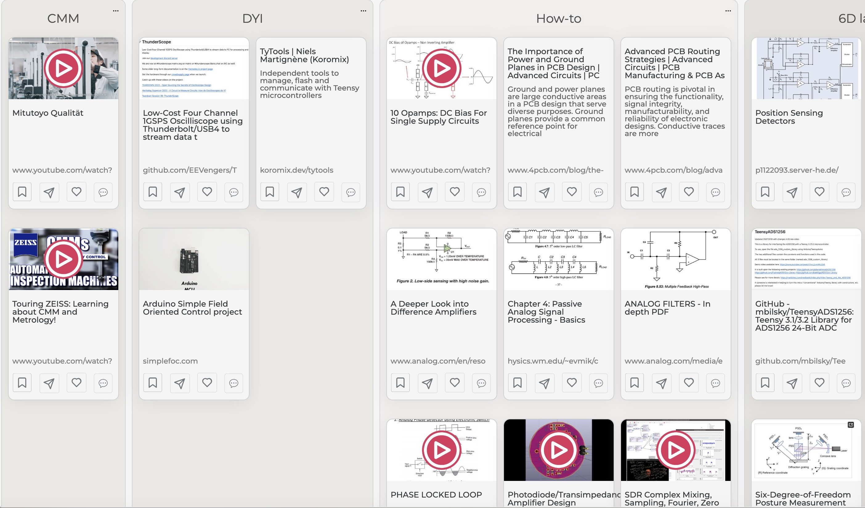 Thumbnails view example